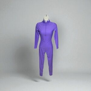 Peerise Purple Shiny Full-Body Catsuit | XS NWT | Sexy Halloween Costume/Cosplay